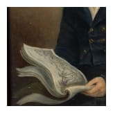 Portr&auml;t Alexanders von Humboldt (1769 - 1859), V. Beck, deutsch, datiert 1848