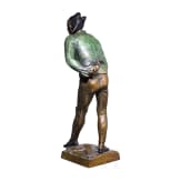 Eug&egrave;ne Marioton (1854 - 1933), Harlequin, a French FBL reproduction, 2nd half of the 20th century