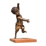 A bronze satyr, probably German or French, late 19th century