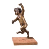 A bronze satyr, probably German or French, late 19th century