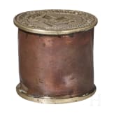 Doppelseitiges Zunft-Petschaft der Maurer und Zimmerleute, 18. Jhdt.