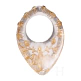 Edelsteinbesetzter Bogenring aus Bergkristall, Indien, 19. Jhdt.