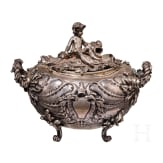 Zuckerdose aus Adelsbesitz, Wien, Gebr&uuml;der Frank, um 1890