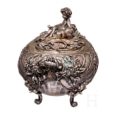 Zuckerdose aus Adelsbesitz, Wien, Gebr&uuml;der Frank, um 1890