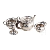 Dreiteiliges Silberservice, Italien, Florenz, 1944 - 1968