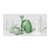 F&uuml;nf Glasfragmente, deutsch oder Niederlande, 17./18. Jhdt.