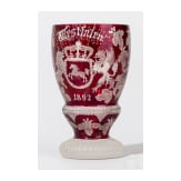 Fu&szlig;becher, Westfalen, datiert 1892
