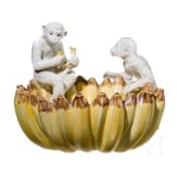 A large monkey banana bowl, Italy, 20th century
