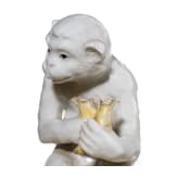 A large monkey banana bowl, Italy, 20th century