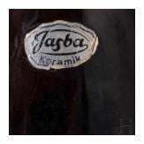 A glazed stoneware Jasba vase, Deutsche Steinzeug Cremer & Breuer AG, 1960s