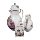 A rare 28-piece porcelain coffee and tea set, Frankenthal, 1762-1770