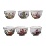 A rare 28-piece porcelain coffee and tea set, Frankenthal, 1762-1770
