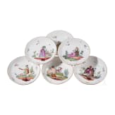 A rare 28-piece porcelain coffee and tea set, Frankenthal, 1762-1770