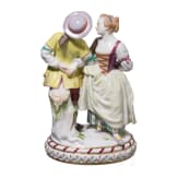 A porcelain group showing a dancing couple, Meissen, 1934 - 1945