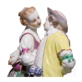 A porcelain group showing a dancing couple, Meissen, 1934 - 1945