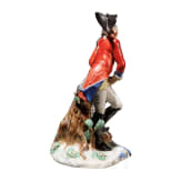 A porcelain figure "Gleeful Soldier", Nymphenburg, Franz Anton Bustelli, 1756 (design), early 20th century