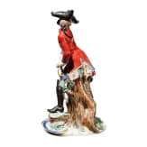 A porcelain figure "Gleeful Soldier", Nymphenburg, Franz Anton Bustelli, 1756 (design), early 20th century
