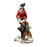 A porcelain figure "Gleeful Soldier", Nymphenburg, Franz Anton Bustelli, 1756 (design), early 20th century