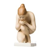 A porcelain figure "drinking nude", Ernst Weck, 1924 (design), Rosenthal, 1940s (finish)