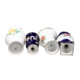 Four porcelain vases, Meissen, circa 1910 (one)/mid-20th century