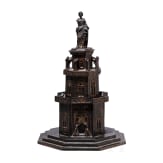 A small iron temple, German, Hanau, probably ca. 1860