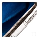 A Russian silver trompe l'oeil purse with niello inscription "SOUVENIR", Moscow, Ivan Prudnikov, circa 1880