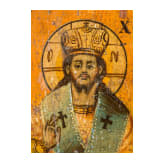 Three icons, including the Deisis and Saint Demetrios, Bulgaria/Greece, 19th century