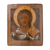 An icon showing Christ Pantokrator, Russia, circa 1800