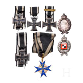 Pour le M&eacute;rite, Eiserne Kreuze und Auszeichnungen der Luftstreitkr&auml;fte