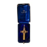 Goldenes Kreuz f&uuml;r weibliche Dienstboten, datiert 1914