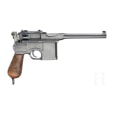 Mauser, Mod. C96, im Anschlagkasten