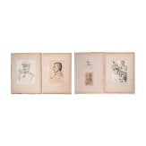 Max Seliger (1865 - 1920) u.a., f&uuml;nf Milit&auml;rportraits, deutsch, dat. 1915