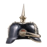 Helm f&uuml;r Offiziere der hessischen Armee, um 1900