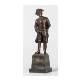 Friedrich der Gro&szlig;e - Bronzestatue von Prof. Schreiber