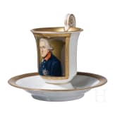 Porzellantasse Friedrich der Gro&szlig;e, KPM, 1914 &ndash; 1918