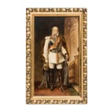 Kaiser Wilhelm I. - repr&auml;sentatives Portraitgem&auml;lde, um 1880