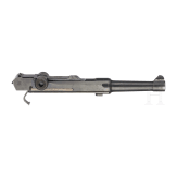 A conversion unit for a Luger pistol by DWM in Cal. 7.65Luger