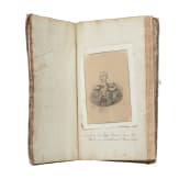 Album mit handgezeichneten Offiziersportraits, um 1830 - 1850