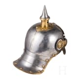 Helm M 1867 f&uuml;r Mannschaften im K&uuml;rassier-Regiment "K&ouml;nigin" (Pommersches) Nr. 2