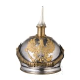Helm f&uuml;r Reserveoffiziere der K&uuml;rassiere, um 1900