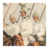 Lanzenreiter des Leib-K&uuml;rassier-Regiments Nr. 1 - Gem&auml;lde nach Angelo Jank, 1966
