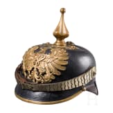Helm f&uuml;r Angeh&ouml;rige der preu&szlig;ischen Polizei um 1910