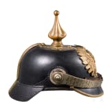 Helm f&uuml;r Angeh&ouml;rige der preu&szlig;ischen Polizei um 1910