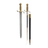 Two artillery fascine knives, 19th century