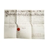 Generalmajor Carl Friedrich von Kerner (1775 - 1840) - patent to Lieutenant 1794 signed by Duke Ludwig Eugen and to General Major 1811 signed by King Friedrich of W&uuml;rttemberg