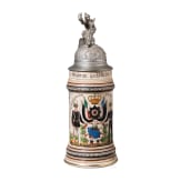 A reservist mug of Reservist Heinrich Staben of Queen Augusta Guards Grenadier Regiment No. 4, 1907