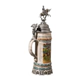 A reservist mug of Reservist Gr&auml;fenstein of J&auml;ger-Regiment zu Pferde Nr. 2, 1904 - 1907