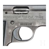 A Unique, Mod. 51, in holster