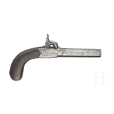 Five percussion pocket pistols, France/England, circa 1850