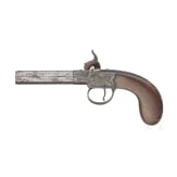Five percussion pocket pistols, France/England, circa 1850
